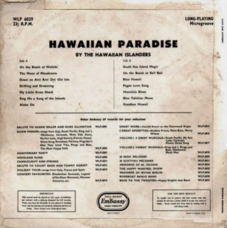 HAWAIIAN ISLANDERS