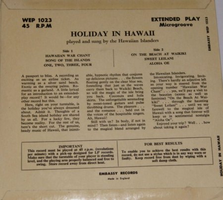 HAWAIIAN ISLANDERS