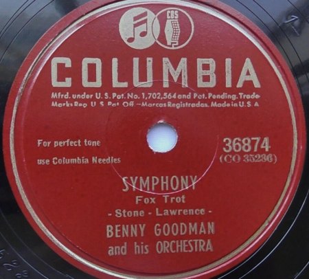 BENNY GOODMAN