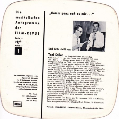TONI SAILER