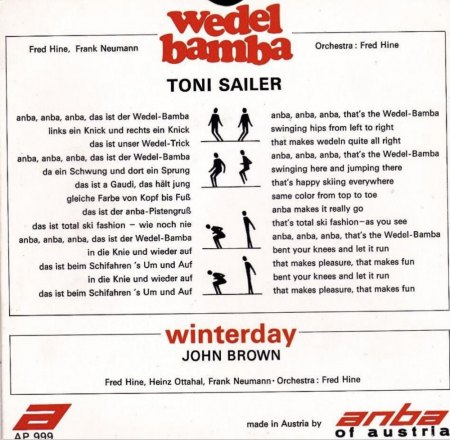 TONI SAILER