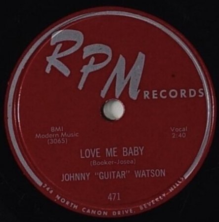 JOHNNY GUITAR WATSON