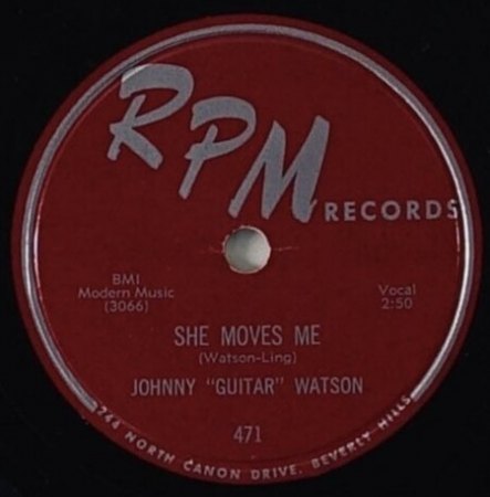 JOHNNY GUITAR WATSON