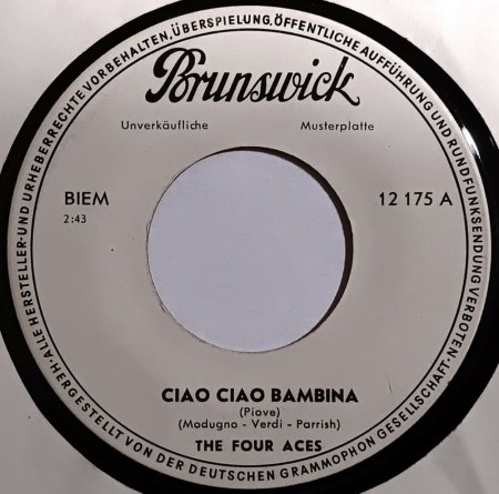 The Four Aces -Bio/ Brunswick