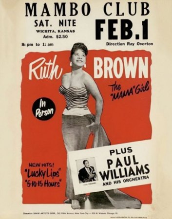 RUTH BROWN - Die Singles - Kurz-Bio & US-Single-Disco