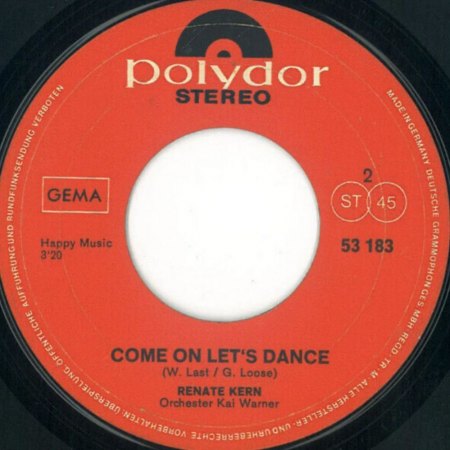 RENATE KERN (Schlager) = NANCY WOOD (Country)