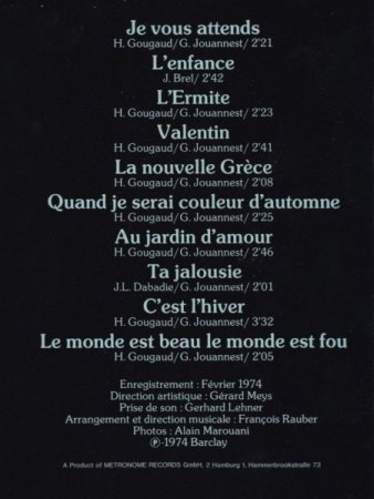 JULIETTE GRECO  (1927 - 2020)