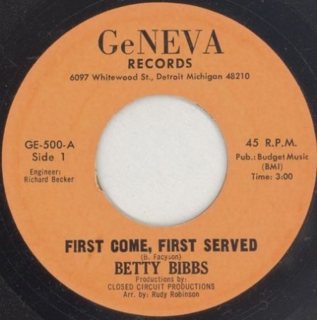BETTY BIBBS