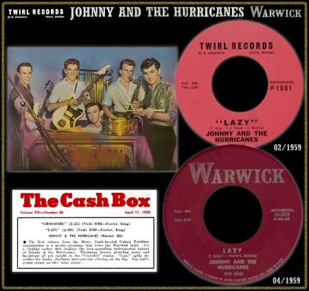 JOHNNY & THE HURRICANES - COLLAGEN