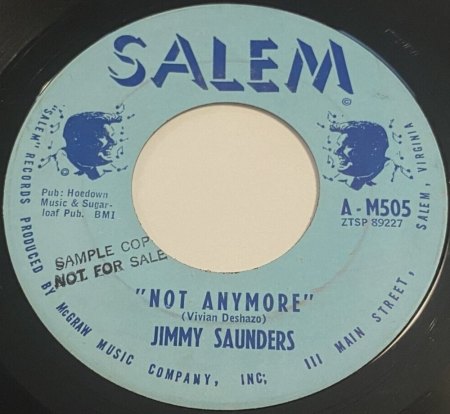 JIMMY SAUNDERS