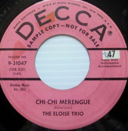 THE ELOISE TRIO