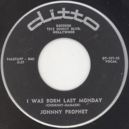 JOHNNY PROPHET