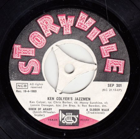 KEN COLYER'S SKIFFLE GROUP