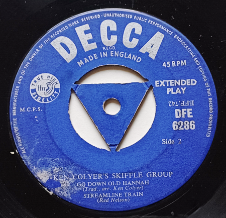 KEN COLYER'S SKIFFLE GROUP