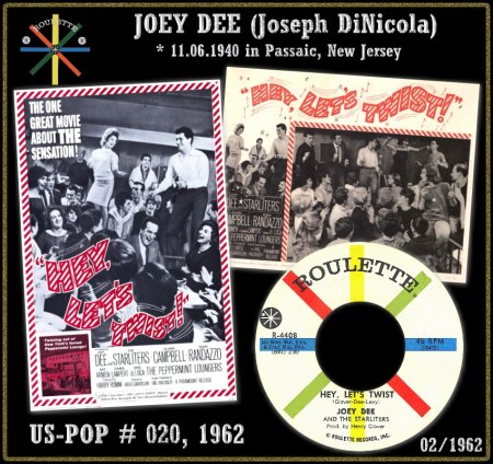 Auch JOEY DEE war Twist-König