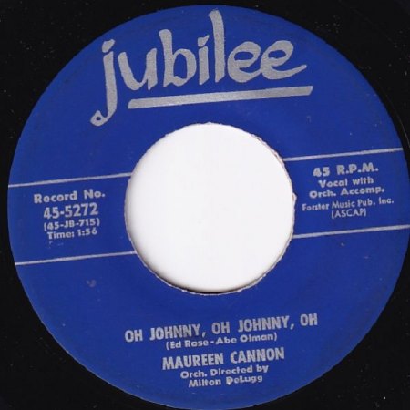 Oh Johnny, Oh Johnny, Oh!