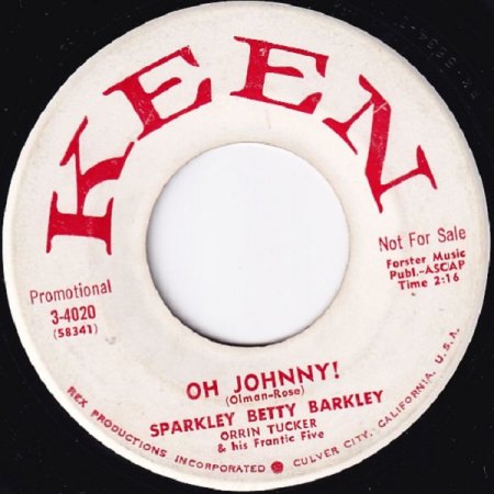 Oh Johnny, Oh Johnny, Oh!