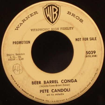 CANDOLI BROTHERS - Pete & Conte