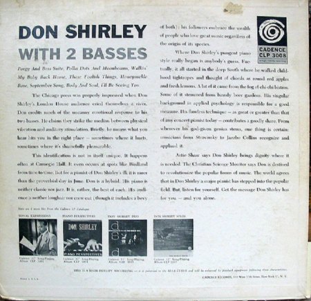 DON SHIRLEY (TRIO)