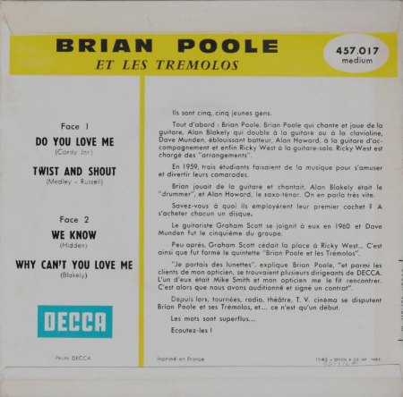 BRIAN POOLE AND THE TREMELOES