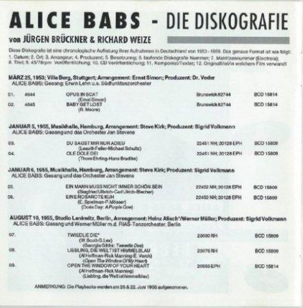 ALICE BABS