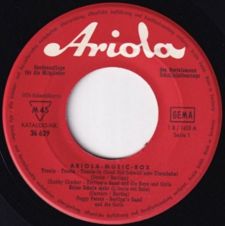 CHUBBY CHECKER auf Ariola