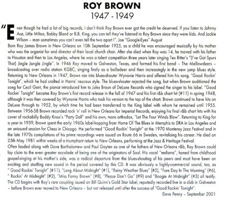 ROY BROWN