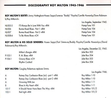 ROY MILTON