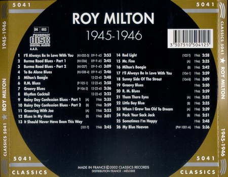 ROY MILTON