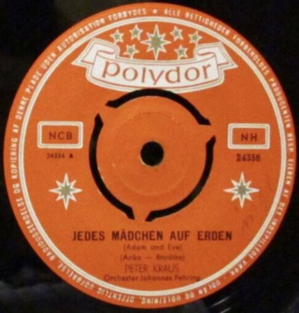 Peter Kraus in Dänemark