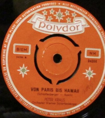 Peter Kraus in Dänemark