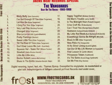 THE VANGUARDS (diverse 50s, 60s)