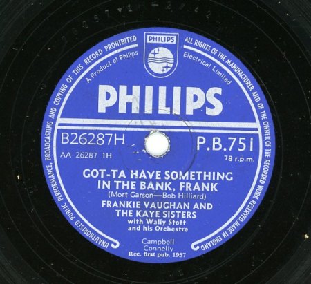 FRANKIE VAUGHAN