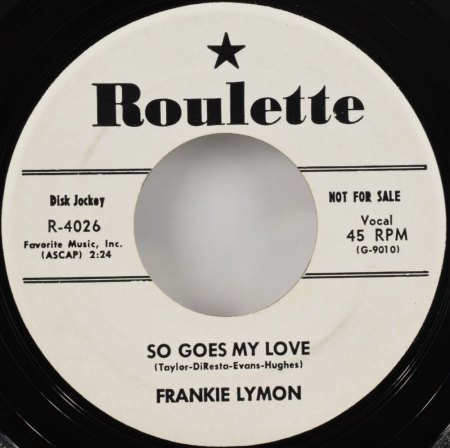 FRANKIE LYMON - die Singles