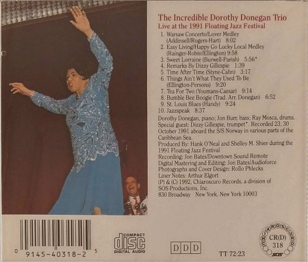 DOROTHY DONEGAN