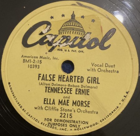 TENNESSEE ERNIE FORD (Bio, Disco etc.)