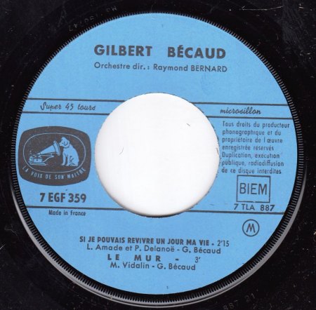 GILBERT BECAUD