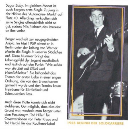 BOY BERGER / BERT BERGER