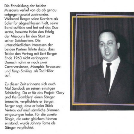 BOY BERGER / BERT BERGER