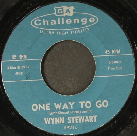 WYNN STEWART - Country streift sanft Rockabilly