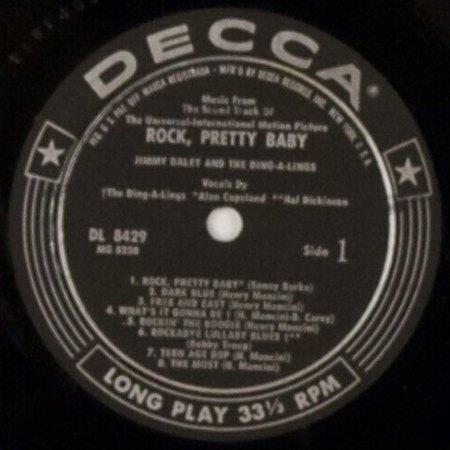 JIMMY DALEY and the Ding a Lings D-Brunswick LP