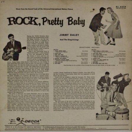 JIMMY DALEY and the Ding a Lings D-Brunswick LP