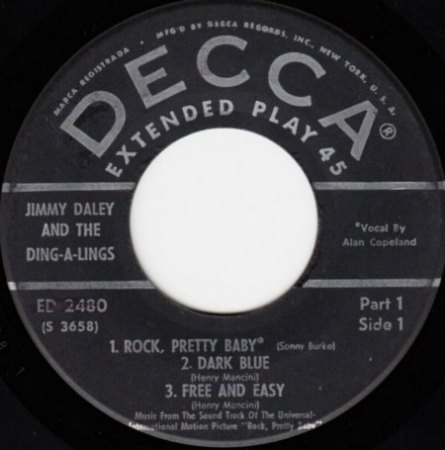 JIMMY DALEY and the Ding a Lings D-Brunswick LP