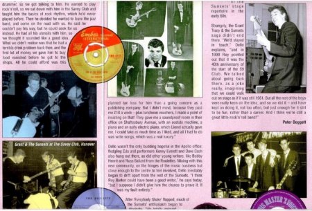 GRANT TRACY & The Sunsets (UK)