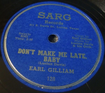EARL GILLIAM