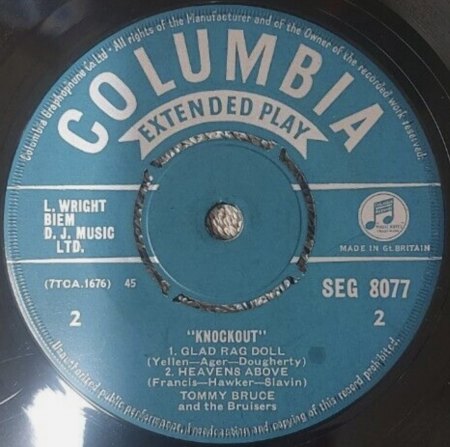 TOMMY BRUCE - britischer Rocknroll vom Feinsten