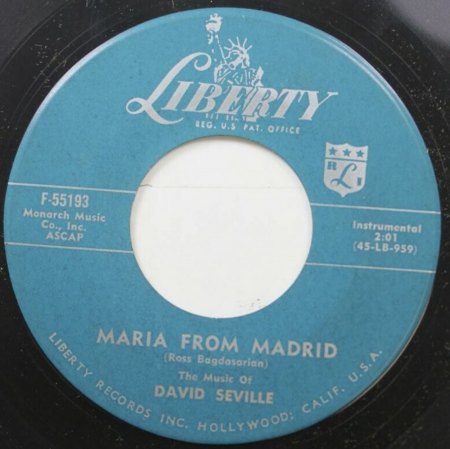 DAVID SEVILLE (Ross Bagdasarian)