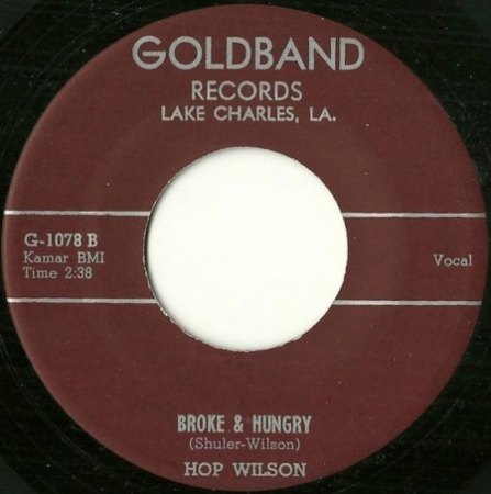 HOP WILSON (Poppa Hop, Poppy Hop)