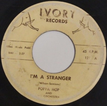 HOP WILSON (Poppa Hop, Poppy Hop)