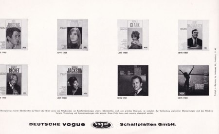 Vogue LP-Serie "Portrait in Musik"